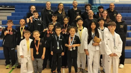 8 medals for Iron Taekwondo League Fighters at Whiston Open in England