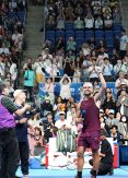Alcaraz eases injury concerns with win in Tokyo
