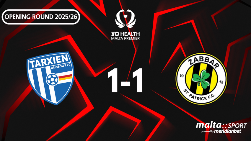 Late goal denies Żabbar first win against Tarxien