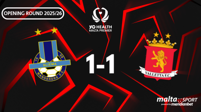 Evandro Gomes strikes late to rescue point for Valletta