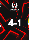 Confident Valletta too strong for Mosta