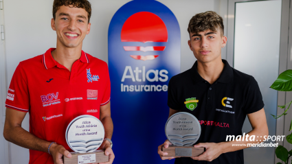 Jake Castaldi and Malta’s U18 waterpolo team named Atlas Youth Athletes of August