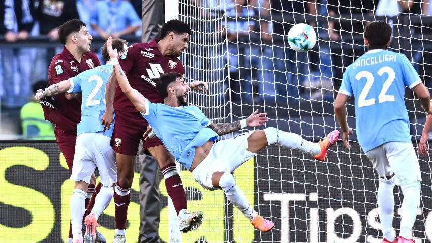 Late VAR drama as Lazio and Torino share six goals