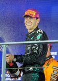 Russell wins Singapore Grand Prix as McLaren take constructors' title