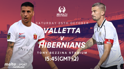 Unbeaten Valletta aim to extend run against Hibernians