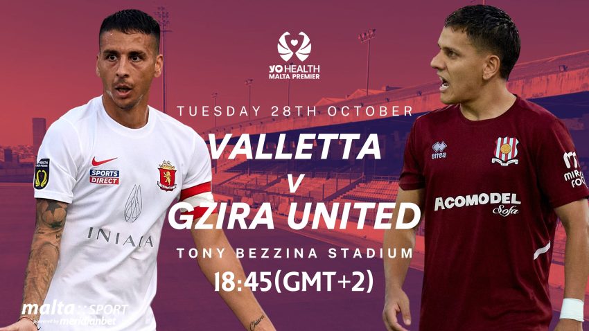 Valletta look to extend unbeaten run as they face Gżira in midweek clash