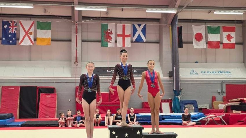 GymStars Xcel Team wins over 27 medals at the UK Coastline International