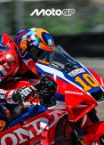 5 manufacturers in the top 5 with Marini and Honda leading the way in an unpredictable FP1 in Indonesia