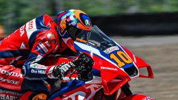 5 manufacturers in the top 5 with Marini and Honda leading the way in an unpredictable FP1 in Indonesia