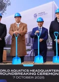 Construction begins on World Aquatics’ state-of-the-art headquarters in Hungary
