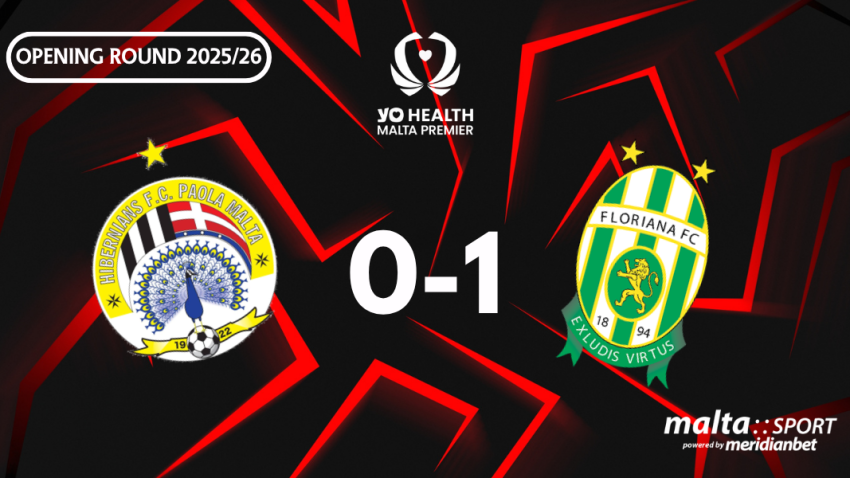 Moustapha Jah strike secures 1-0 win for Floriana FC over Hibernians FC