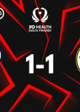 A point each for Mosta and Żabbar St. Patrick