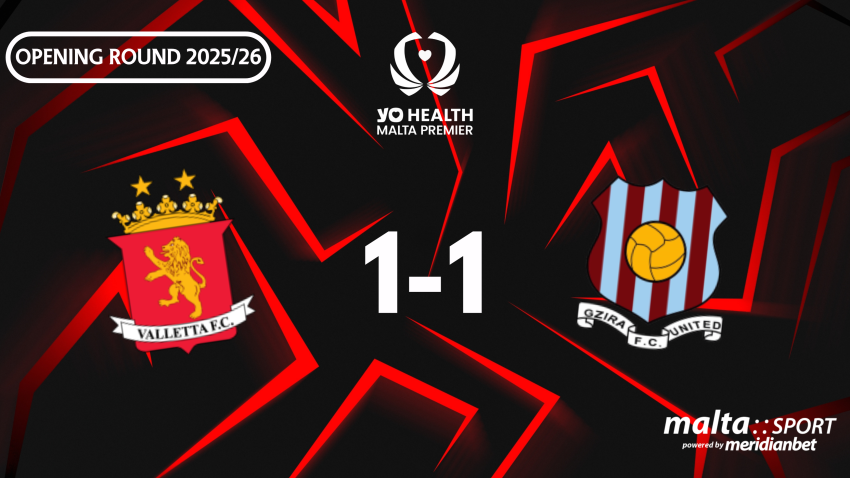 Valletta extend unbeaten run after draw with Gżira United