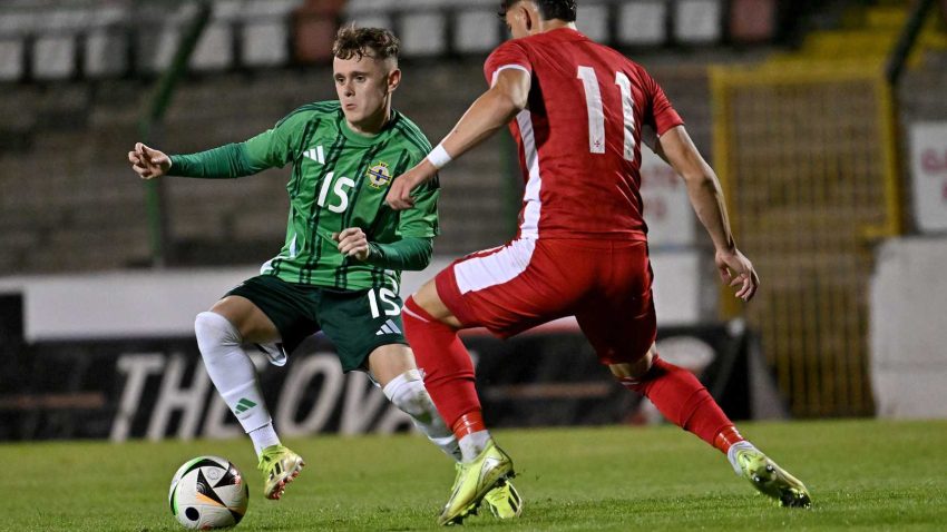Determined U21 Malta side undone by first-half goals in Belfast