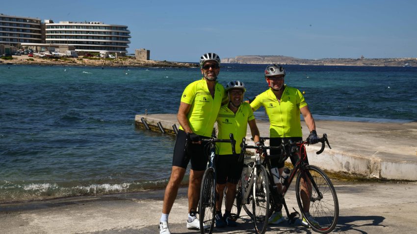 GasanMamo Point 2 Point Challenge completed in support of Hospice Malta and The Children in Need Foundation