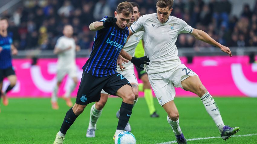 Watch: Inter go top of Serie A with 2–0 victory over Lazio