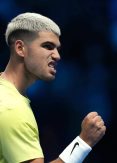 Top seed Alcaraz wins opening match in Turin