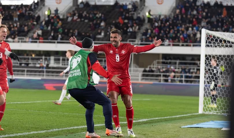 Grech’s late strike seals historic first World Cup Qualifying win for Malta