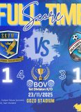 SKVW and Kerċem Ajax will face each other in the GFA 1st Division KO Final