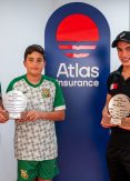 Għaxaq Boċċi U18s and triathlete Ryan Muscat collect accolade from Sports Journalists Association