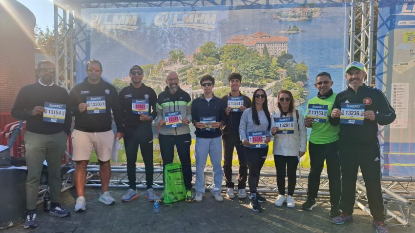 Agones SFC athletes compete at Lago Maggiore Marathon in Italy