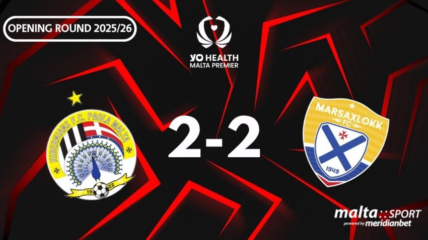 Marsaxlokk fight back to hold Hibernians and push them into Bottom Six