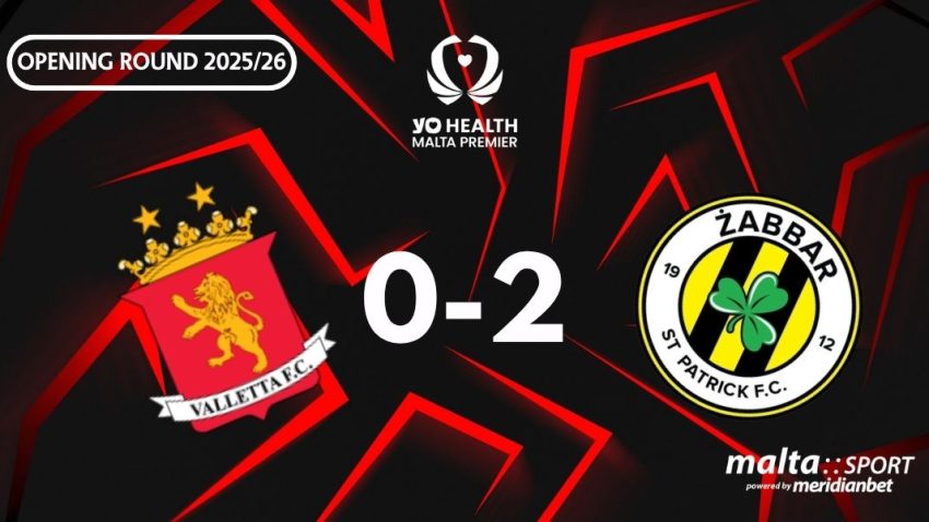 Watch: Żabbar St Patrick hand Valletta first defeat