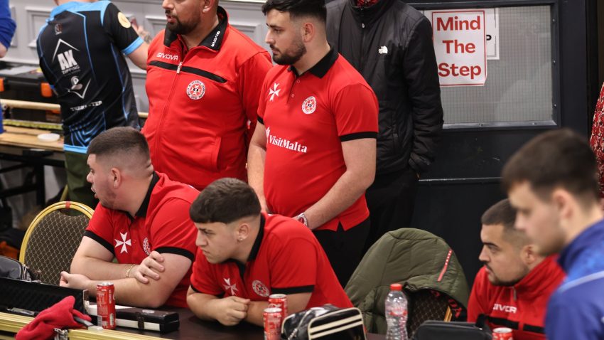 Malta continue to impress on day three of the European Blackball Championships