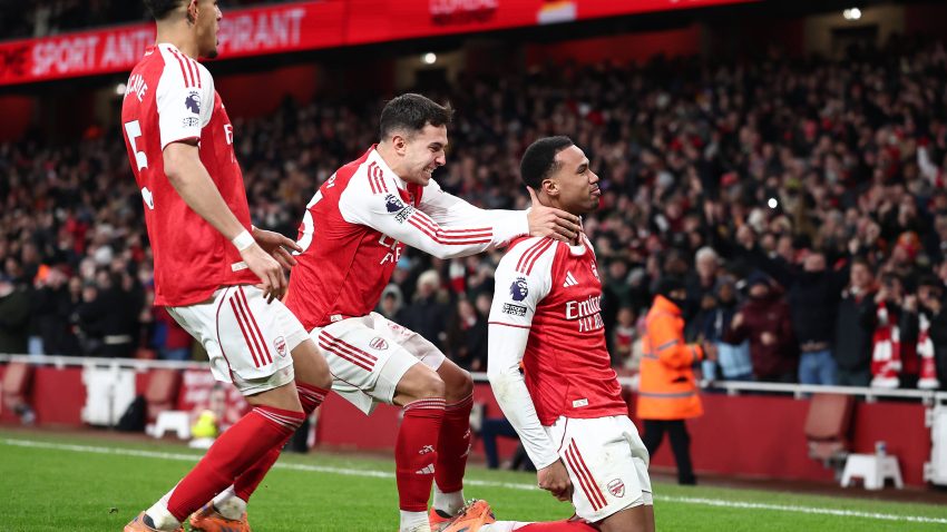 Arsenal end Aston Villa’s winning run with dominant victory