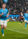Højlund strikes as Napoli beat AC Milan to reach Supercoppa Italiana final in Saudi Arabia