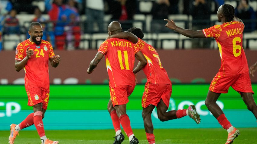 Kakuta stars as DR Congo see off Botswana to reach knockouts