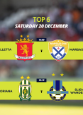 Top 6 action returns with Valletta vs Marsaxlokk and the Old Firm Derby
