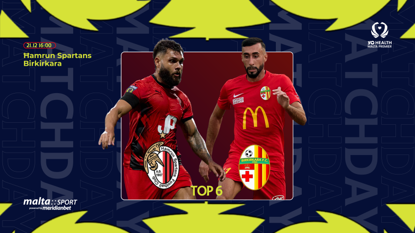 Pressure on Ħamrun Spartans as they meet Birkirkara