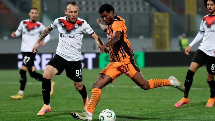 Shakhtar Donetsk strike twice in three minutes to defeat Ħamrun Spartans