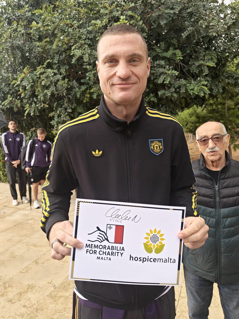 Memorabilia For Charity Malta Teams Up With Hospice Malta To Support Patients And Families | Maltasport.mt