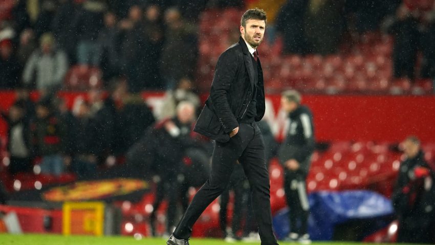 Manchester United appoint Michael Carrick as interim manager until end of season
