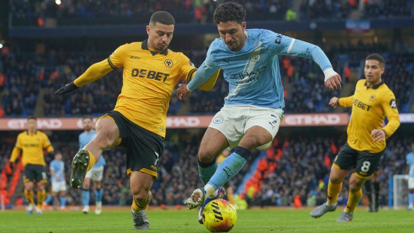 Man City bounce back with win over Wolves