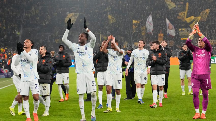 Inter beat Dortmund but both sides head for Champions League play-offs