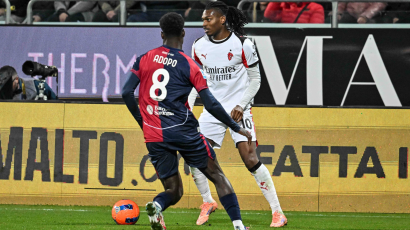 AC Milan move top of Serie A after narrow win away to Cagliari