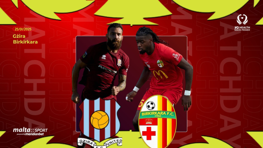 Gżira United vs Birkirkara rescheduled for tomorrow