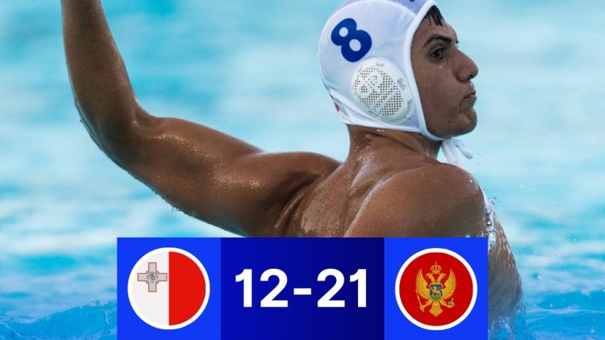 Opening match ends in defeat for Malta against Montenegro