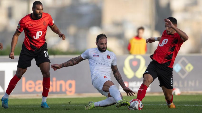 Goalless draw in closely fought match between Valletta and Ħamrun Spartans