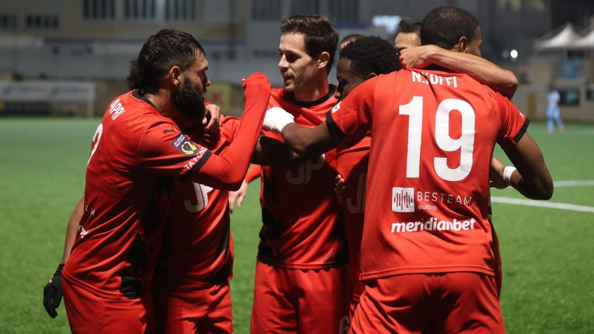 Ħamrun Spartans keep marching on with victory over Tarxien Rainbows