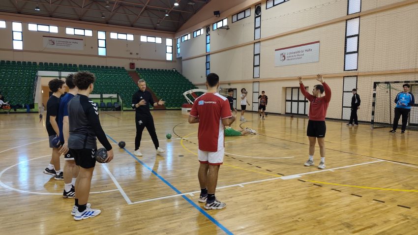 Malta Handball Association hosts coaching weekend with EHF expert Allan Heine