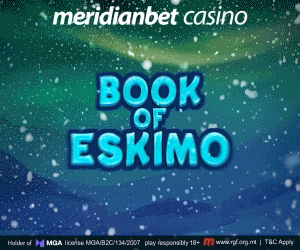 Meridianbet, Book of Eskimo, Casino, Slots, Promotion