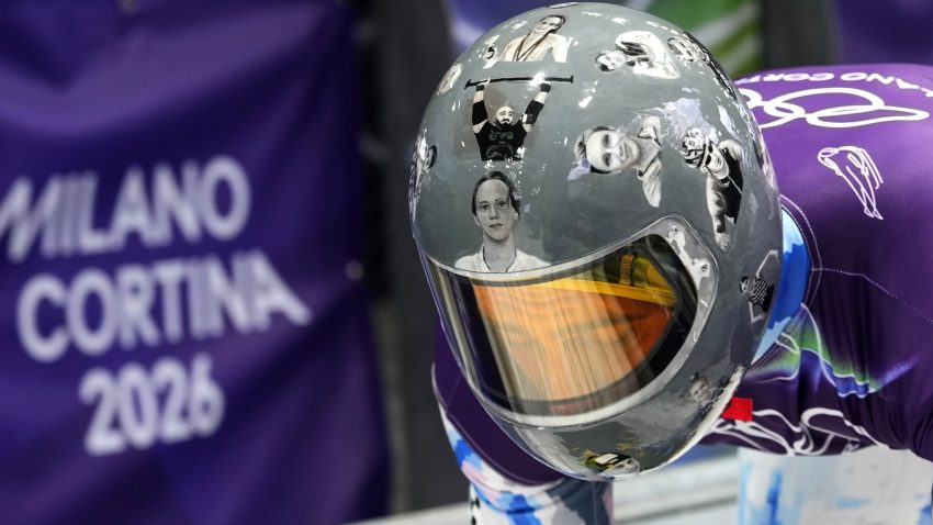 Ukrainian skeleton racer disqualified over tribute helmet