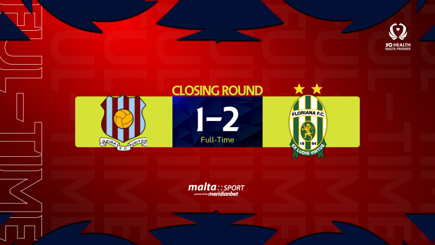 Areias the hero as Floriana edge Gżira in stoppage-time drama