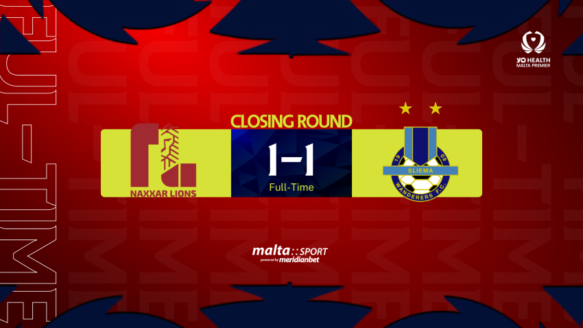 Sliema Wanderers earn late draw against Naxxar Lions