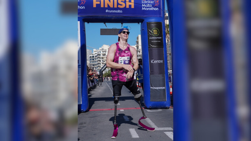 Paralympic champion Richard Whitehead to run LifeStar Malta Marathon
