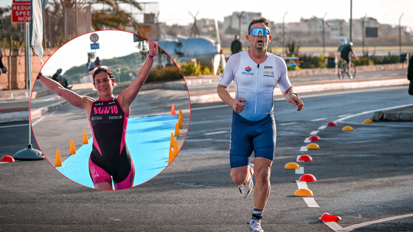 Danica Bonello Spiteri and Josef Azzopardi named Triathletes of the Year 2025